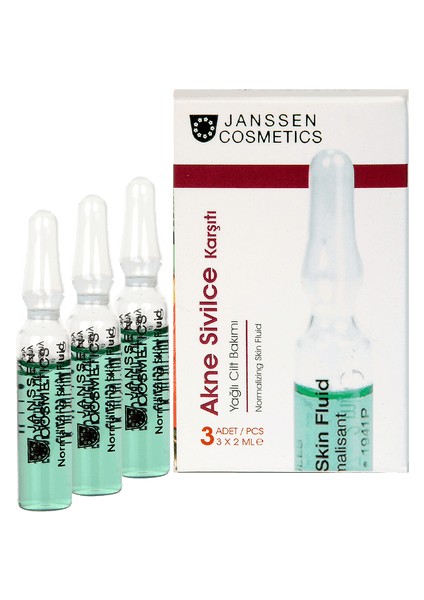 Janssen Refining Retinol Fluid Ampul 3\' Lü Set - Gözenek Arındırıcı Ampul