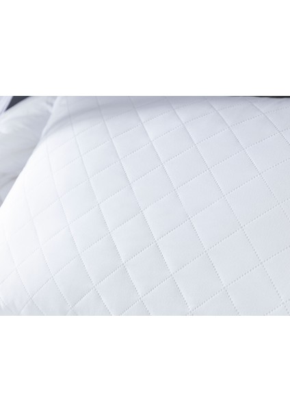 Ultra Sonic Kapitoneli Yastık - Beyaz