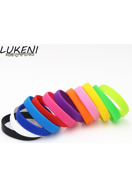 Çoklu Stil Kırmızı 1 Pc Moda Takı Silikon Rütuş Spor Bilezikler Kol Bandı Renkli Kauçuk Kolluk Bilezikler & Bilezikler SH051 (Yurt Dışından)