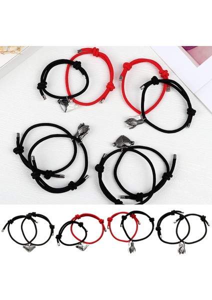 Kalbi Kırık 1 Hediye Maskot Moda Çekici Çift Takı Dikiş Kolye Çift Bilezik Uzun Mesafe Aşk Takıları (Yurt Dışından) fırsatları