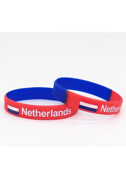 No.3 Boyutu 1 Adet Hollanda Bayrağı Spor Bileziği Nederlands Kauçuk Bileklik Erkek Kadın Motivasyon Silikon Bilezik Bileklik Aksesuarları (Yurt Dışından) indirimleri