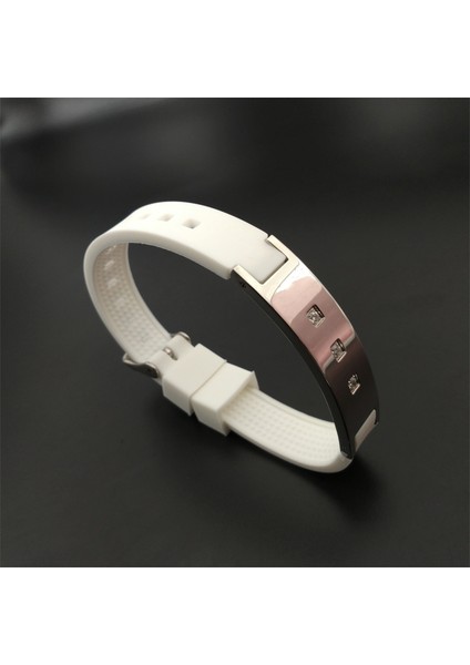 Siyah Düşük, Yüksek Spor Sağlıklı Enerji Bilekliği Silikon Germanium Manyetik Özel Bilezik (Yurt Dışından) indirimleri