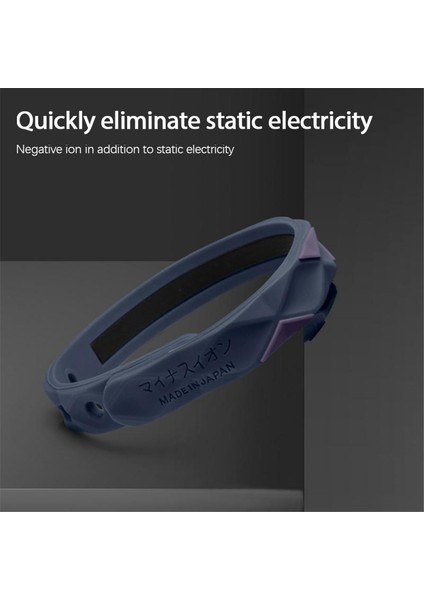 No.3 Boyutu Statik Elektrik Bilekliği Insan Vücudu Elektrostatik Boşaltıcı Kablosuz Statik Yok Edici Çocuk Yetişkin Koruma Cinsiyetsiz Moda Hediye (Yurt Dışından)