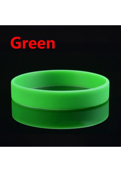 Sarı Silikon Bileklik Spor Bileziği Renkli Unisex Trendy Moda Takı (Yurt Dışından) indirimleri