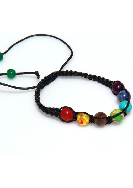 B 2019 Manyetik Çakra Yoga Şifa Dengesi Doğaüstü Lava Reiki Taşları Boncuk Bilezik Kadın Takı Erkek Moda (Yurt Dışından) fırsatları