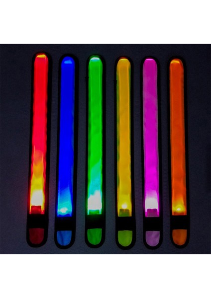 K3-7 2021 Yeni LED Işıklı Koşu Kol Bandı Dış Mekan Sporları Işıklı Kol Bandı Gece Yansıtıcı Güvenlik Kemeri (Yurt Dışından) fırsatları