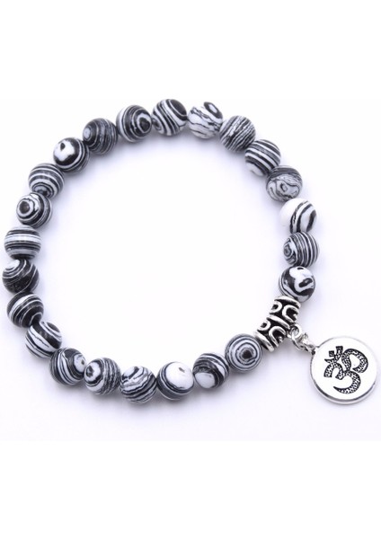 ZT110-18 Doğal Taş Boncuklu Bilezik Yoga Çakra Mala Bilezik Om Lotus Kadın Erkek Boncuklu Şans Bileklik Takı Pulseras (Yurt Dışından) indirimleri