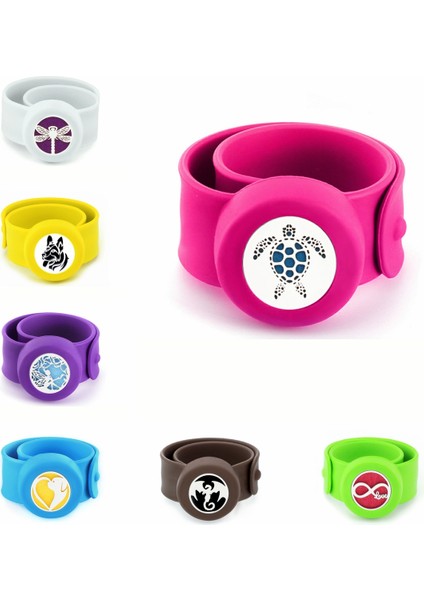 Kahverengi Renk Bant Stili PC414 Çocuklar Için Ayarlanabilir Kokulu Silikon Bileklik Esansiyel Yağ Parfüm Kilitli Kokulu Bilezik (Yurt Dışından) fiyatları