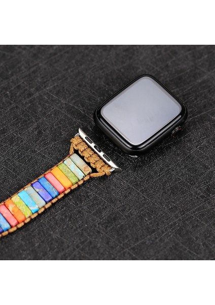 Altın Toka Tarzı Küp 2021 Yeni Gelen 7 Çakra Küp Örgü Balmumu Ip Saat Kayışı ve Bilezik ve Bilezik Çiftler Takı (Yurt Dışından)