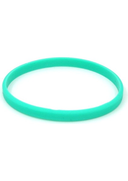 18CM Tarzı Boncuk Yeşili Erkekler ve Kadınlar Için 5 Parça Fitness Karışık Renk Kauçuk Silikon Bileklik Çocuklar Için Bilezik Erkekler Için Koyu Işıklı Hediye Takı (Yurt Dışından)