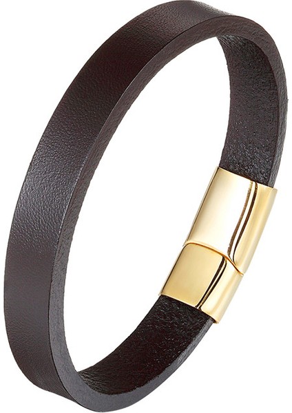 23CM Tarzı BXG-104 Ccd Moda Gerçek Deri Bilezik Erkek Paslanmaz Çelik Bilezikler Kadınlar Örme Halat Zinciri Erkek Takı Hediye (Yurt Dışından) fırsatları
