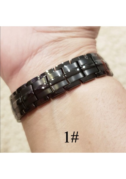 No.5 Boyutu Kadın Erkek Manyetik Sağlık Bilekliği Siyah Titanyum Çelik Güç Terapi Mıknatıslar Negatif Iyonlar Germanium Bilezikler (Yurt Dışından) modelleri