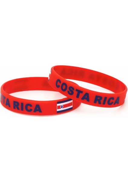 Çoklu Stil Kırmızı 1 Adet Costa Rica Ülke Bayrağı Silikon Bileklik Kırmızı Futbol Spor Hediyelik Eşya Silikon Kauçuk Bilezikler&bilezikler Hediye SH242 (Yurt Dışından) modelleri