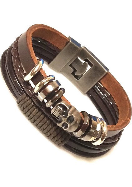 NSMT29 Bohem Tarzı Türk Gözleri Deri Bilezik Seti Erkek ve Kadınlar Için Vintage Dokuma El Yapımı Pulseras Moda Takı Yeni (Yurt Dışından)