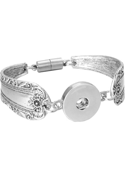 No.4 Boyutu Snap Takı Mıknatıslı Bohem Bilezik Saat Kadınlar Renkli Pulseras Yeni Vintage Metal Snap Düğmeler Bilezik ZE039 (Yurt Dışından) fırsatları