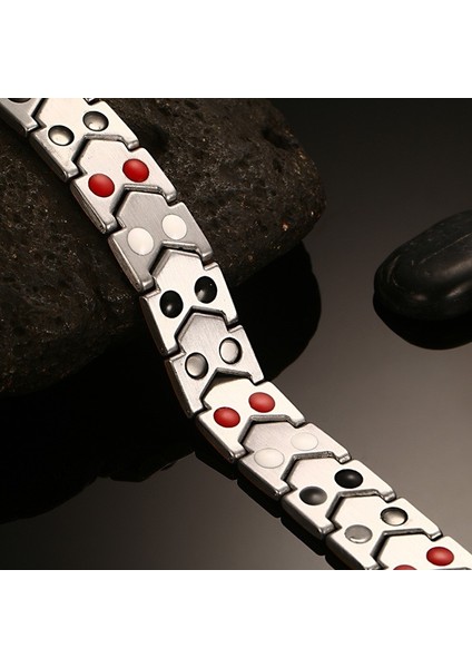 Sadece Bilezik Meaeguet Geniş Titanyum Manyetik Sağlık Bakım Bileklik Erkek Takı Dıy Ayarlanabilir Uzunluk 8-9 (Yurt Dışından) modelleri