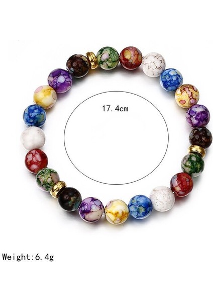 No.9 Boyutu 7 Çakra Reiki Şifa Taşlı Bileklik Yoga Dengesi Enerji Doğal Volkanik Taşlar Boncuklar Kendin Yap Takı Boncuklu Bilezikler (Yurt Dışından) fırsatları