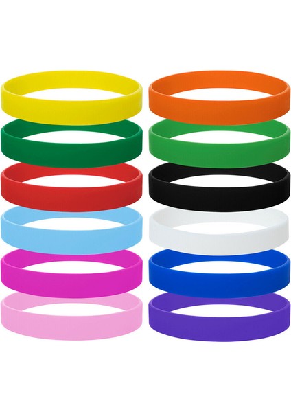 Genç 180X12X2 mm Stili Siyah Boş Silikon Bileklik Erkek Kadın Genç Basketbol Koşu Kauçuk Bantlar Bilezik Bilezik Aksesuarlar Çift Hediyeler (Yurt Dışından) fırsatları