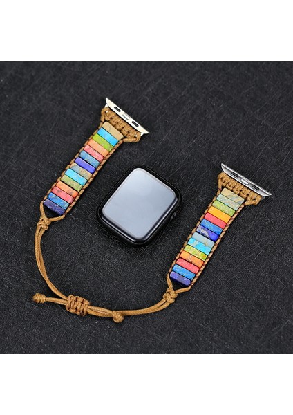Altın Toka Tarzı Mavi 2021 Yeni Gelen 7 Çakra Küp Örgü Balmumu Ip Saat Kayışı ve Bilezik ve Bilezik Çiftler Takı (Yurt Dışından) fiyatları