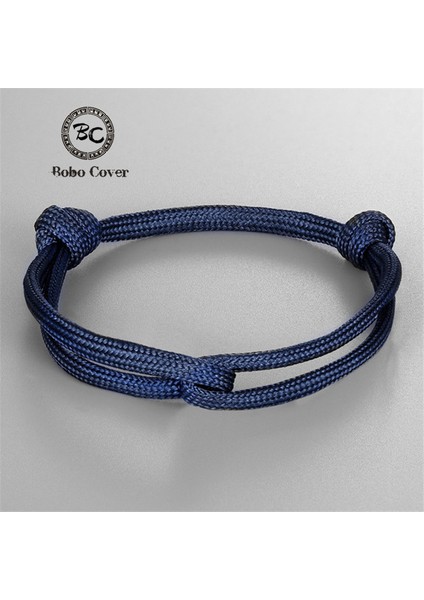 No.5 Boyutu Bobo Kapak Renkli Hayatta Kalma Halatı Şans Bilekliği Erkek Sevgili Şanslı Sarılış Bilezik Kadınlar Çift Ayak Bileziği Homme (Yurt Dışından) modelleri