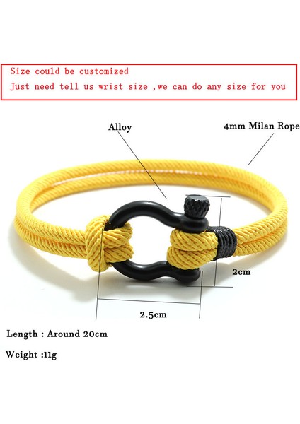 19CM Tarzı Koyu Mavi Siyah Şık Erkek Bilekliği 4mm Şanslı Halat Bileklik Homme Sevgiliye Hediye Erkek Arkadaş Için Outdoor Survival Brazalete Pulseira Masculina Takı (Yurt Dışından) indirimleri