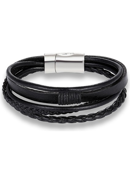 19CM Tarzı Bxg-88 Ccd Moda Gerçek Deri Bilezik Erkek Paslanmaz Çelik Bilezikler Kadın Örme Halat Zinciri Erkek Takı Hediye (Yurt Dışından) fiyatları