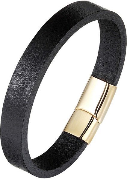 21CM Tarzı BXG-101 Ccd Moda Gerçek Deri Bilezik Erkek Paslanmaz Çelik Bilezikler ve Kadınlar Için Örme Halat Zincir Takı Hediye (Yurt Dışından) fırsatları