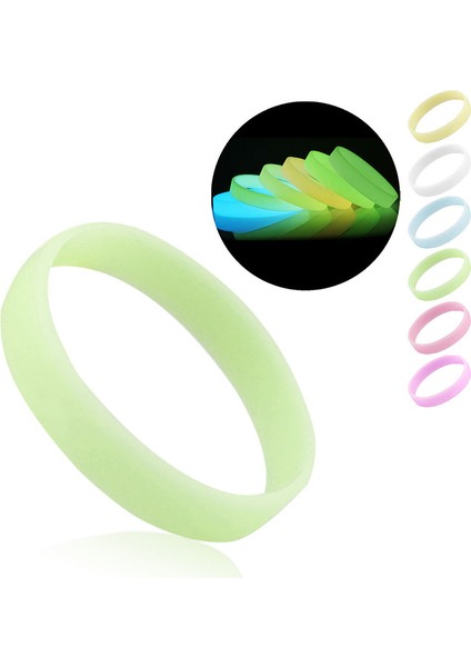 No.3 Boyutu Erkek Kadınlar Için Parlak Kauçuk Bilezikler Basketbol Spor Bileklikleri Silikon Ter Bandı Esnek Bilezikler (Yurt Dışından) fiyatları