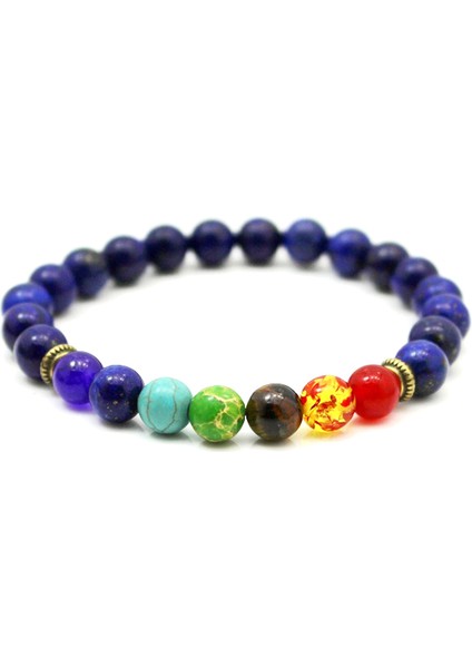 Lav Taşı Erkekler Için Sıcak Boncuk Aslan Bilekliği Siyah Lava Doğal Taş Buddha Yoga 7 Çakra Hologram Bileklik (Yurt Dışından)