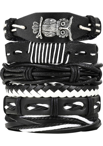 No.80 Boyutu Sıcak Satış ve Vintage Gitar Şans Boncuk Bilezik Erkekler ve Kadınlar Için Moda Müzik Bilezik Deri Bilezikler Bangles Pulseira (Yurt Dışından)