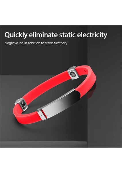 No.2 Boyutu 2021 Yeni Antistatik Bileklik Ayarlanabilir Kablosuz Antistatik Bileklik Statik Elektrik Giderici Insan Vücut Elektrostatik Salındırıcı (Yurt Dışından)