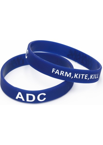 20CM Tarzı Orman Lukenı Licona Oyun Adc Üst Destek Orman Orta Silikon Bileklik Mektuplar Bilezik Bilezikler SH040 (Yurt Dışından) fırsatları