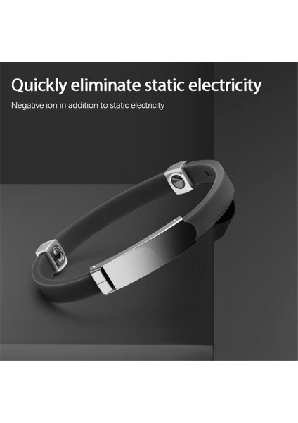 No.1 Boyutu 2021 Yeni Antistatik Bileklik Ayarlanabilir Kablosuz Antistatik Bileklik Statik Elektrik Giderici Insan Vücut Elektrostatik Salındırıcı (Yurt Dışından)