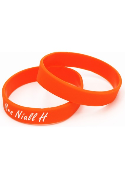 20CM Tarzı Turuncu One Direction Silikon Bileklik Niall Harry Zayn Louis Silikon Kauçuk Bilezikler & Bilezikler Müzik Grupları Hayranları Hediye SH209 (Yurt Dışından)