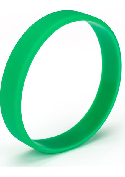 Genç 180X12X2 mm Stili Yeşil Boş Silikon Bileklik Erkek Kadın Genç Basketbol Koşu Kauçuk Bantlar Bilezik Bilezik Aksesuarlar Çift Hediyeler (Yurt Dışından)