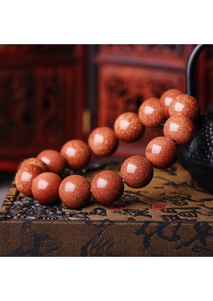 6mm Tarzı Kırmızı Kumlar Erkekler Için Doğal Obsidyen Boncuklu Bilezik Reiki Şifa Pembe Çift Takı Ahşap Boncuk Tohum Aksesuar Hediye (Yurt Dışından)