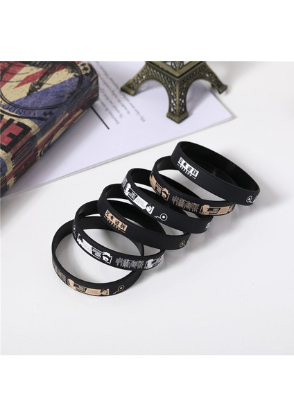 B Anime Jujutsu Kaisen Silikon Spor Bileklik Kadın En Iyi Arkadaş Kauçuk Bilezik Erkek Takı Pulsera Hediye (Yurt Dışından) modelleri