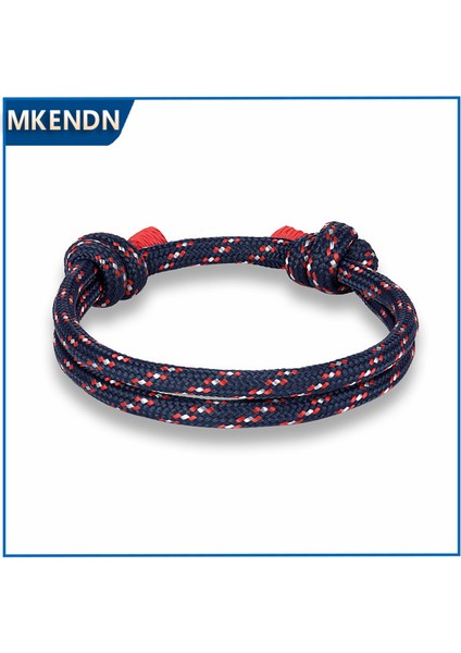 Donanma Yeni Gelen Yüksek Kaliteli Örgü Halat Çok Katmanlı Hayatta Kalma Bilezikleri Erkekler Trendi Basit Renkli Erkek Örgü Ayak Bileziği Kadınlar (Yurt Dışından) fiyatları