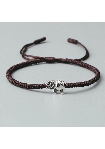 Siyah Fil Tılsım Bileklik Siyah Kırmızı Iplik Halat El Yapımı Örme Ayarlanabilir Bilezikler&bilezikler Kadın Erkek Şanslı Takılar (Yurt Dışından) modelleri