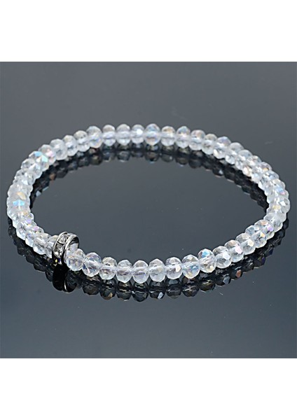 Mor Şeffaf Miasol Renkli Yeni Gelen Stil Cam Kristal Boncuklu Halat Mesafe Bileklik Femme El Yapımı Sarma Bilezik Kadınlar ve Kızlar Için (Yurt Dışından) modelleri