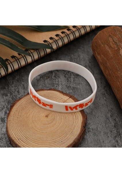 No.8 Boyutu Haikyuu Bileklik Bilezik Anime Voleybol Erkekler Harfler Silikon Bilezik Unisex Takı Aksesuarları (Yurt Dışından) fırsatları