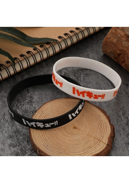 No.8 Boyutu Haikyuu Bileklik Bilezik Anime Voleybol Erkekler Harfler Silikon Bilezik Unisex Takı Aksesuarları (Yurt Dışından) indirimleri