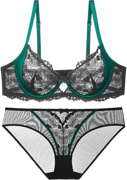 Yaz Siyah Iç Çamaşırı Ultra Ince Büyük Göğüs Küçük Beden Iç Çamaşırı Burç Yılı Kırmızı Kız Dantel Sütyen (Yurt Dışından)