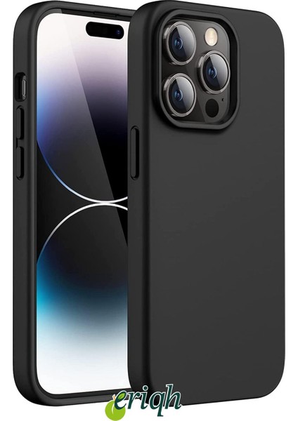 Apple iPhone 12 Uyumlu Kılıf Lansman Içi Kadife Yumuşak Silikon Kapak
