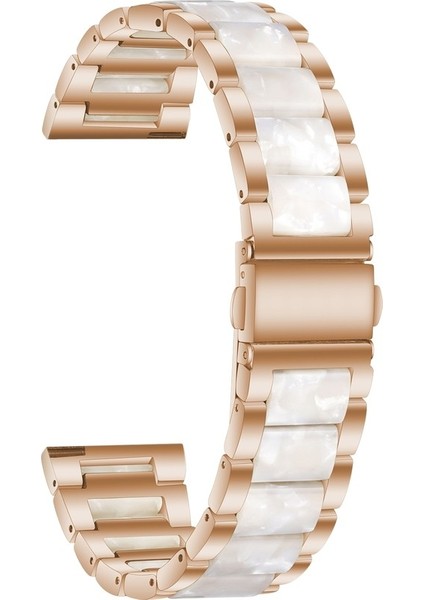 Metal 3 Boncuklar - Huawei Için Reçine Kayışı Gt 3 42 Mm. - Gt 2 42 Mm. Altın Beyaz (Yurt Dışından) indirimleri