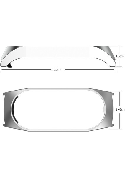 Xiaomi Mi Band 7 Black Için Üç Kılıf Ste Watch Band (Yurt Dışından) modelleri