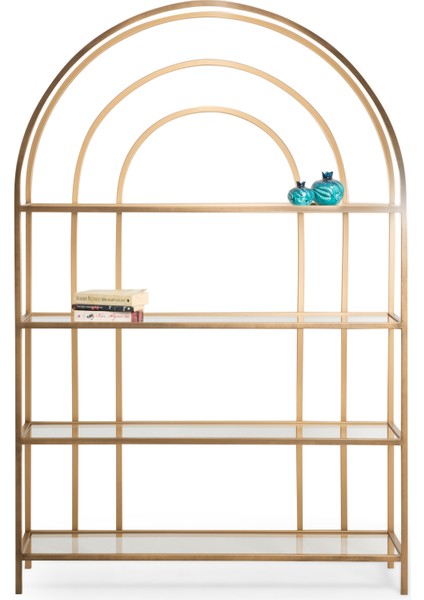 Tasarım 4 Raflı Kitaplık