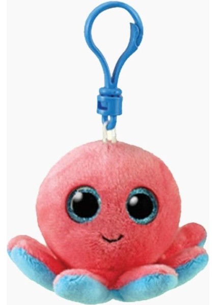 S Peluş Pembe Ahtapot Anahtarlık Sheldon