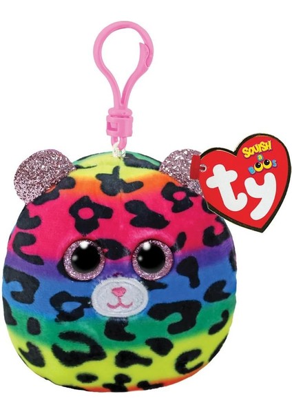 Peluş Leopar Anahtarlık Dot