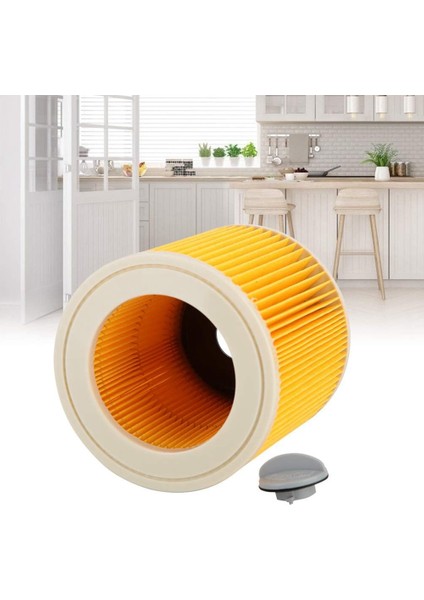 Karcher Wd Wd2 Wd3 Wd1 Mv3 Mv2 Elektrikli Süpürge Parçaları WD2250 WD3.200 WD3.300 Için 3 Adet Hepa Filtre (Yurt Dışından)